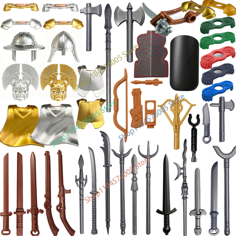 Building Block Mini - MOC Medieval Weapons Accessories Building Blocks