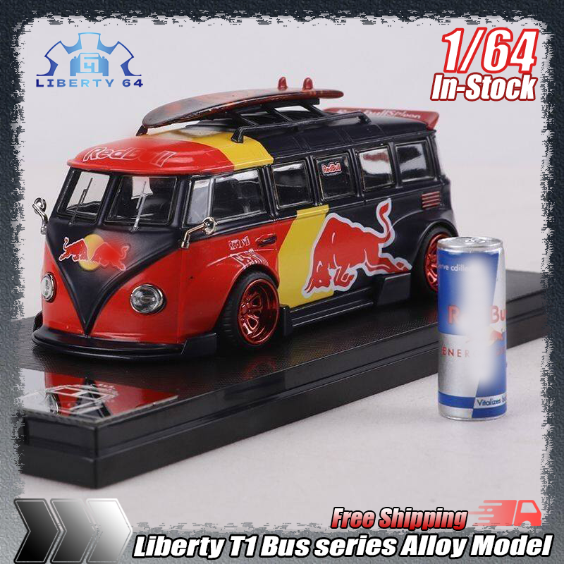 Die Cast Car 1 64 - In Stock Liberty 1:64 T1 Bus