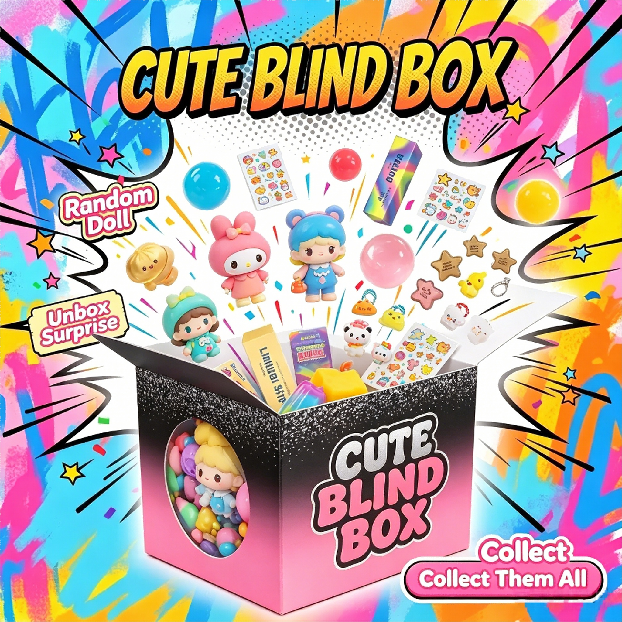Mystery Box Blind Bag - Squish Time Nee Doh Mystery Blind