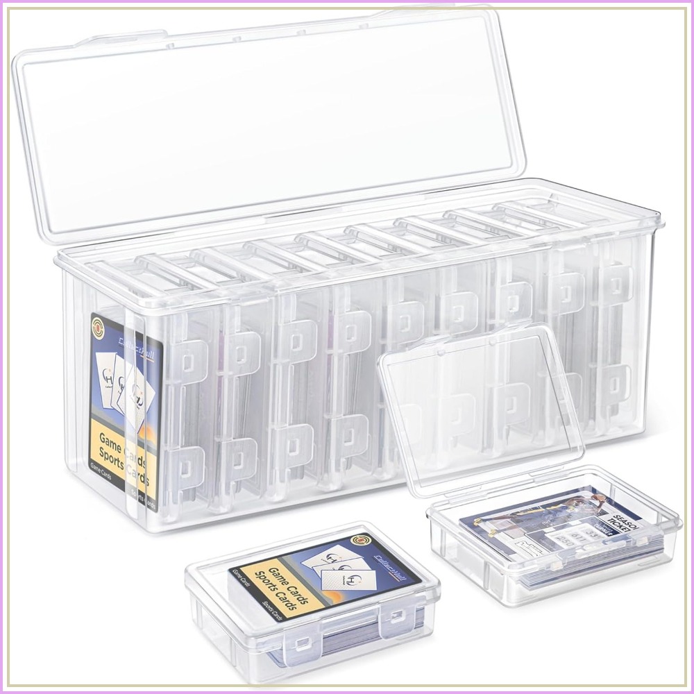 Card Top Loader - 10 PCS Trading Card Storage Box
