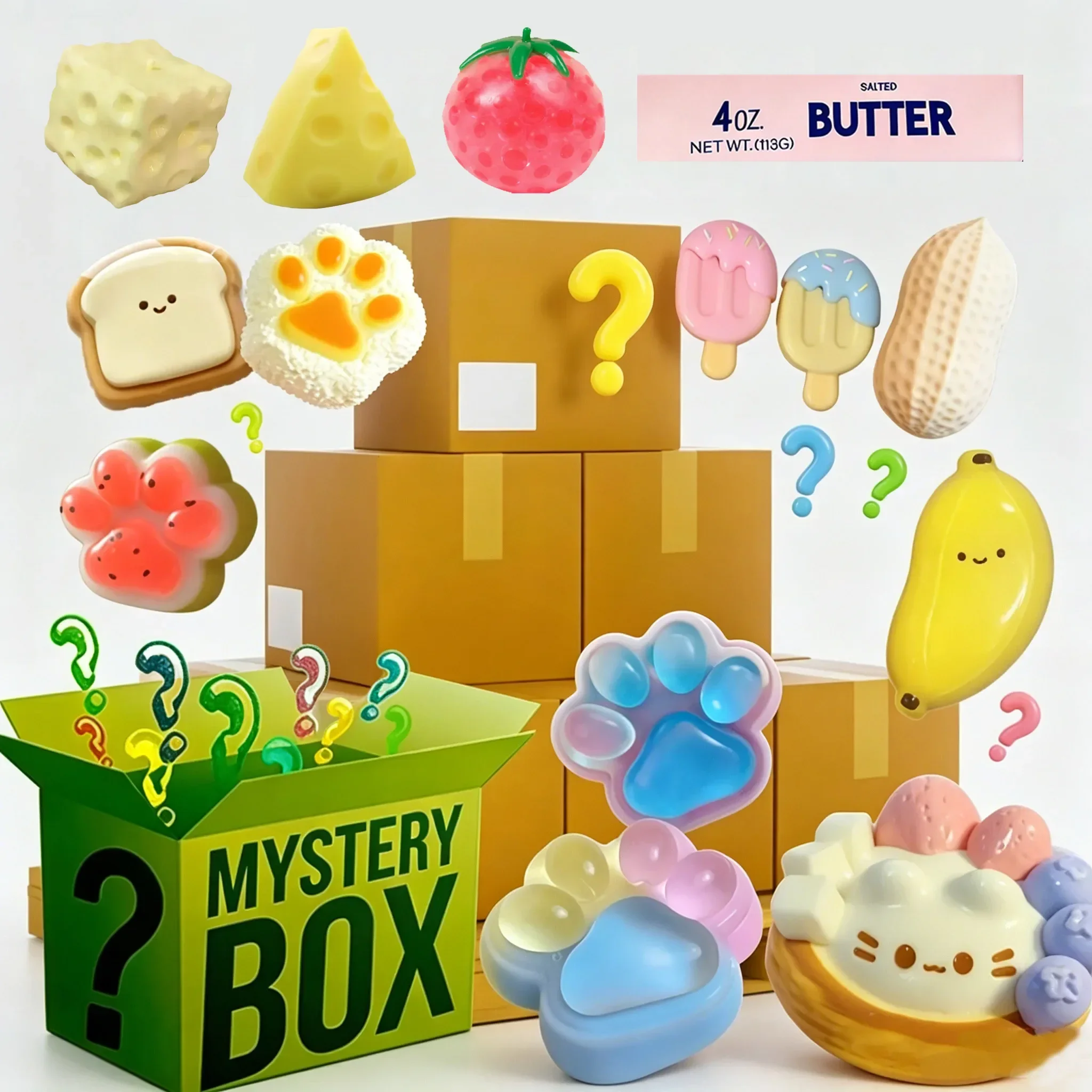 Mystery Box Blind Bag - Surpris Blind Box Mystery Kawaii Cat