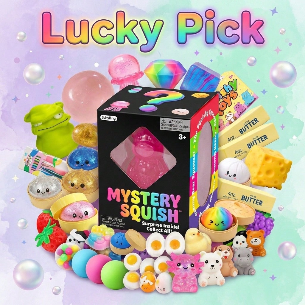 Mystery Box Blind Bag - 2026 New NeeDoh Surprise Mystery Blind