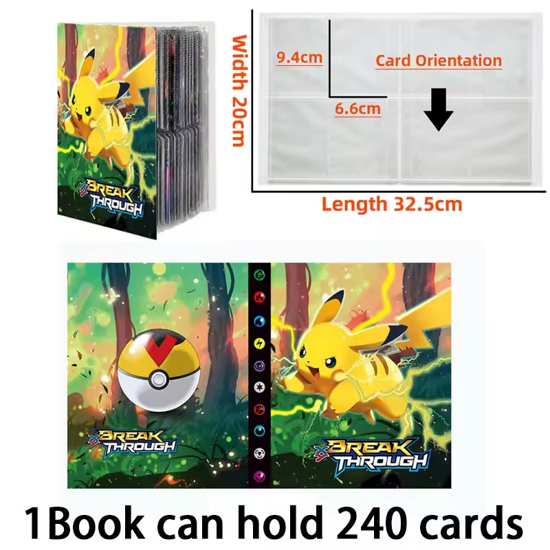 ……^ NEW For Pokemon Cards Albu - Pokemon Binder Card 评论和价格