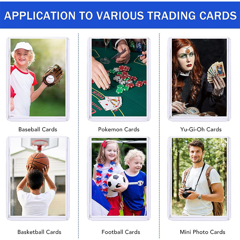 25-100pcs Game Card Sleeves Ho - Card Top Loader 评论和价格