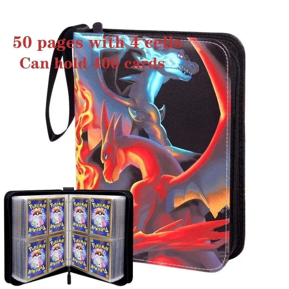 Charizard Gengar Pikachu Card  - Trading Card Binder 评论和价格