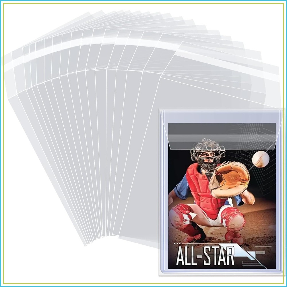 100 Pack Top Loader Sleeves, U - Card Top Loader 评论和价格
