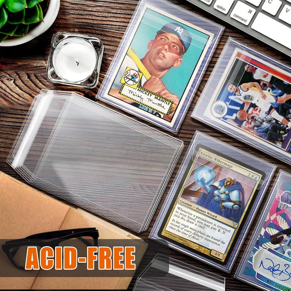 100 Pack Top Loader Sleeves, U - Card Top Loader 评论和价格