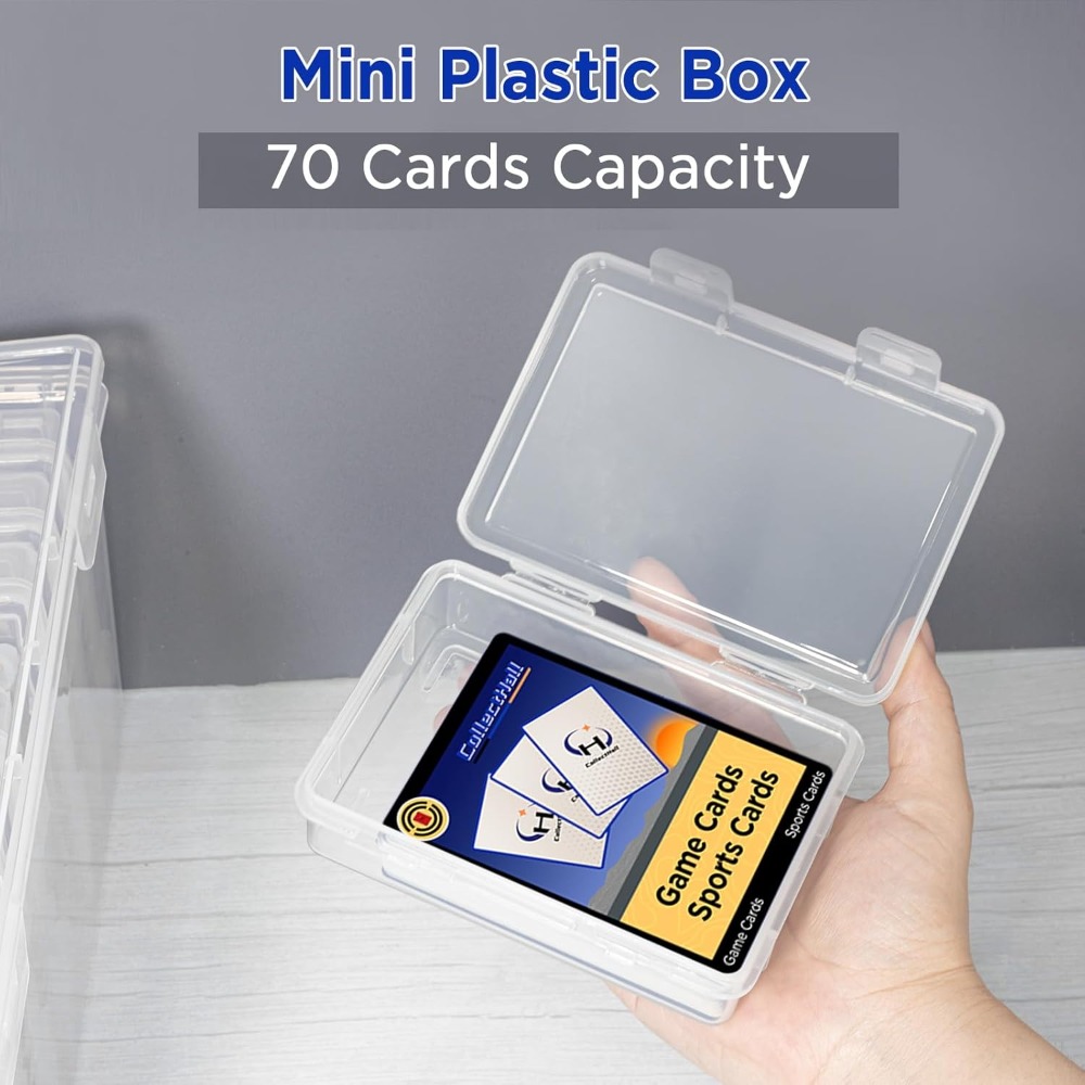 10 PCS Trading Card Storage Bo - Card Top Loader 评论和价格