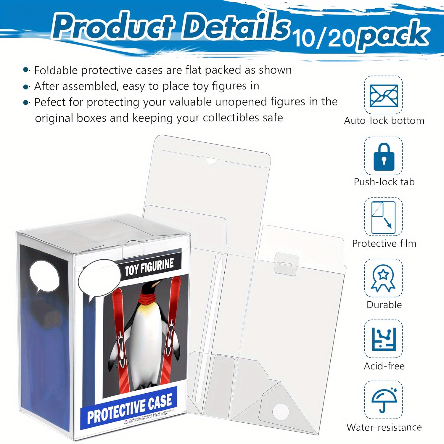 Clear Pop Display Case Compati - Funko Pop Protector 评论和价格