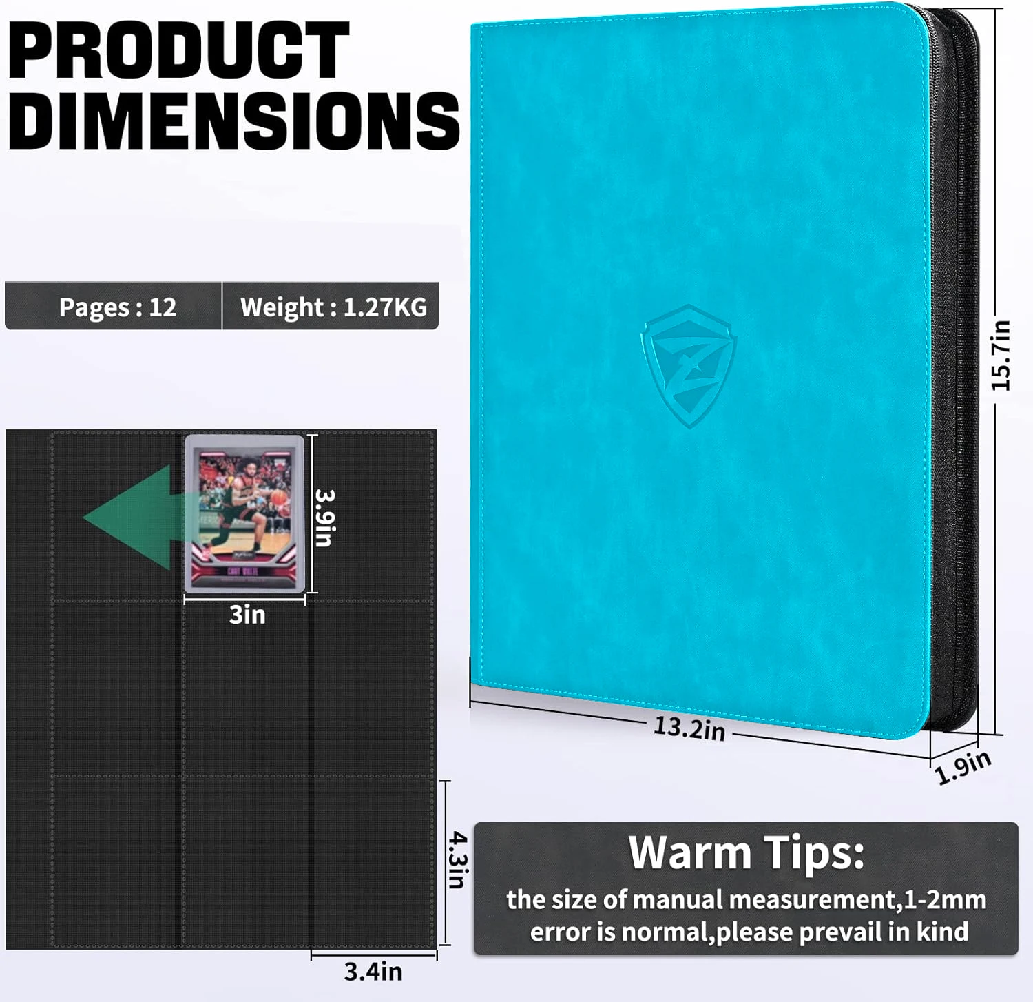 Card Binder, 9-Pocket Trading  - Trading Card Binder 评论和价格