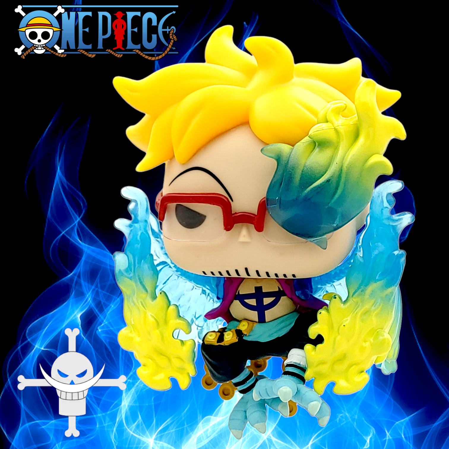 One Piece Marco #1477 Figure F - Funko Pop Protector 评论和价格