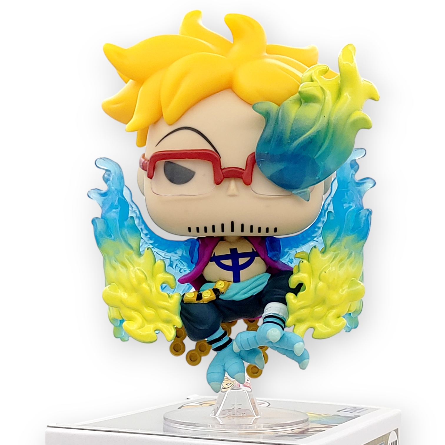 One Piece Marco #1477 Figure F - Funko Pop Protector 评论和价格