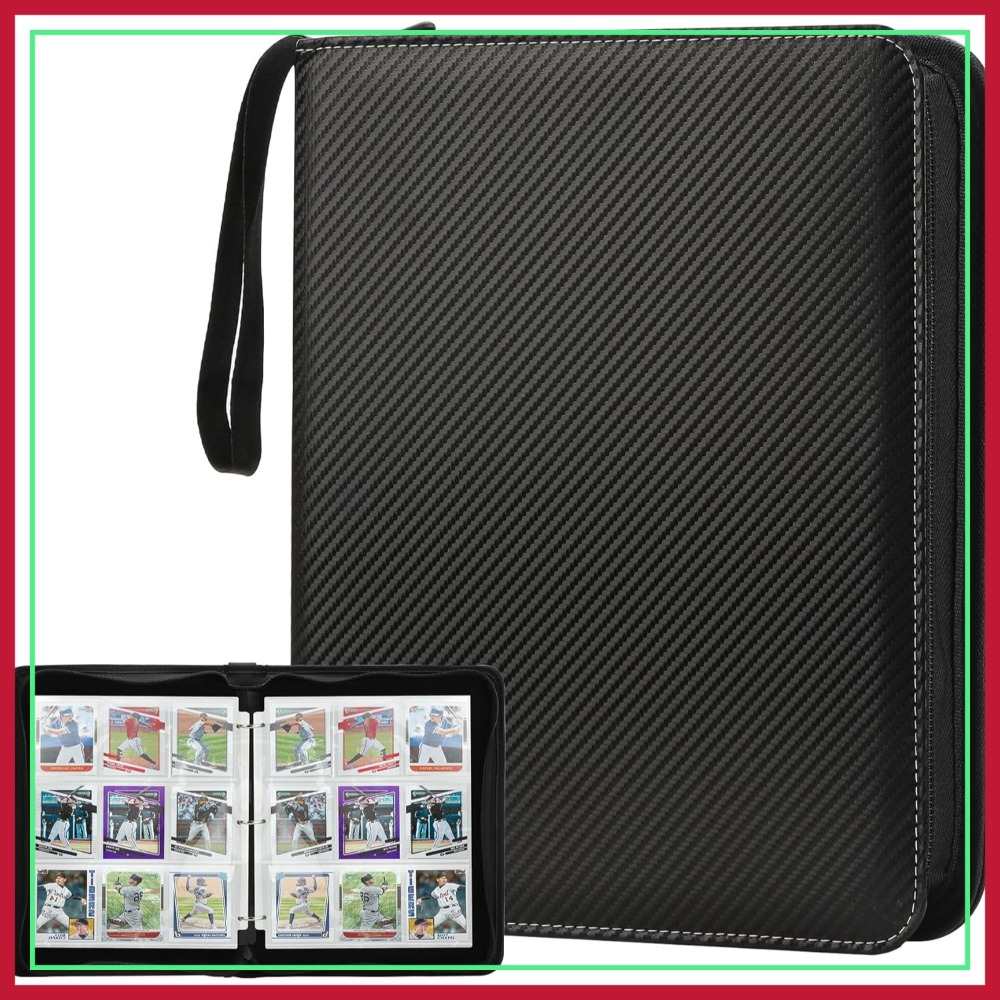 Premium 720 Double Sided Pocke - Trading Card Binder 评论和价格
