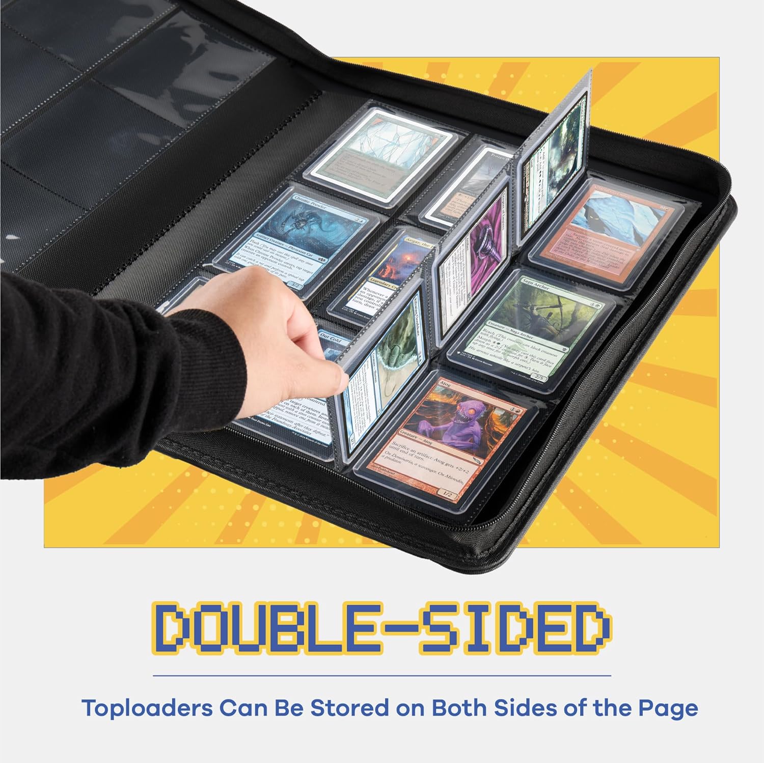 9-Pocket Toploader Binder Hold - Card Top Loader 评论和价格