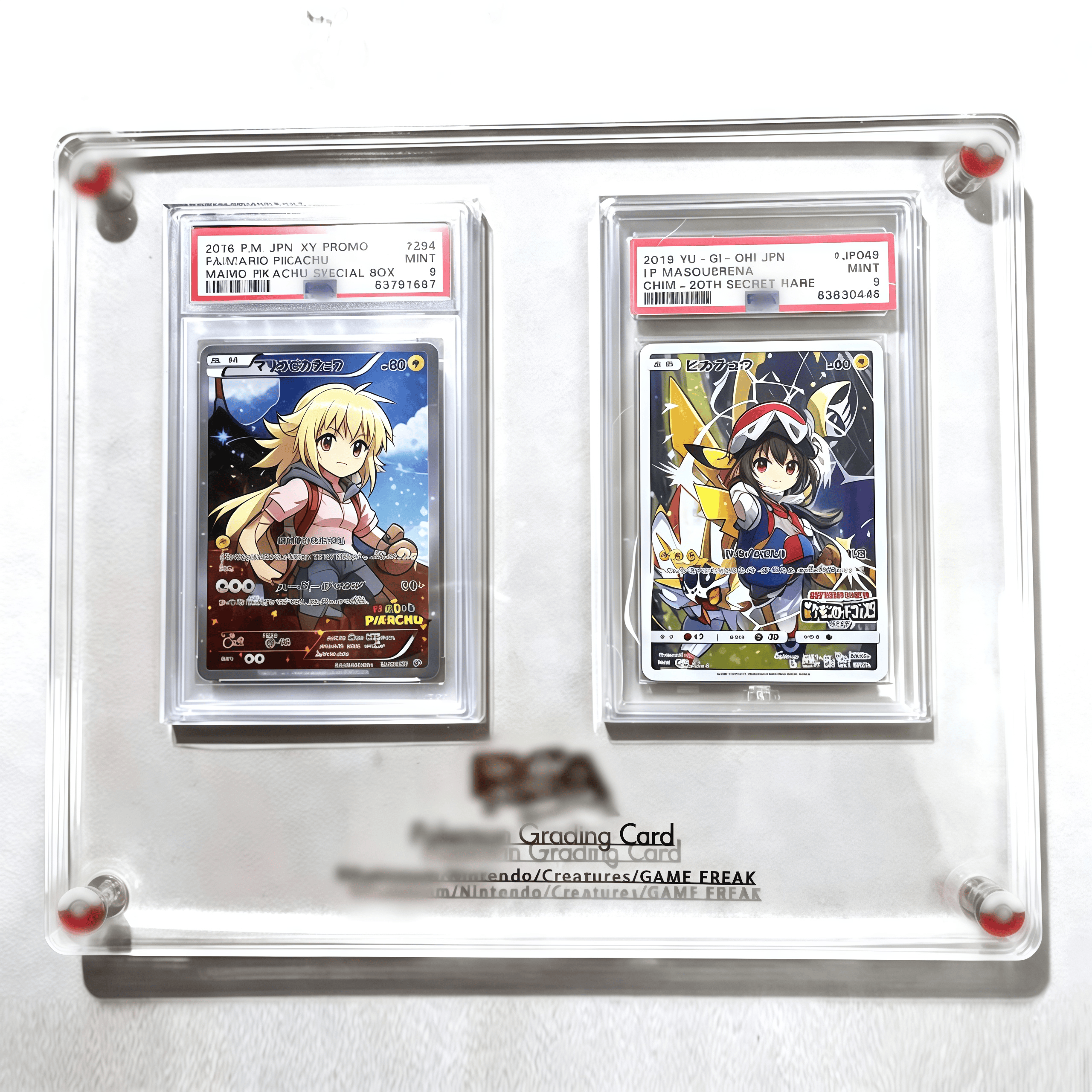 PTCG Pokemon Yu-Gi-Oh Rating G - Graded Card Display 评论和价格