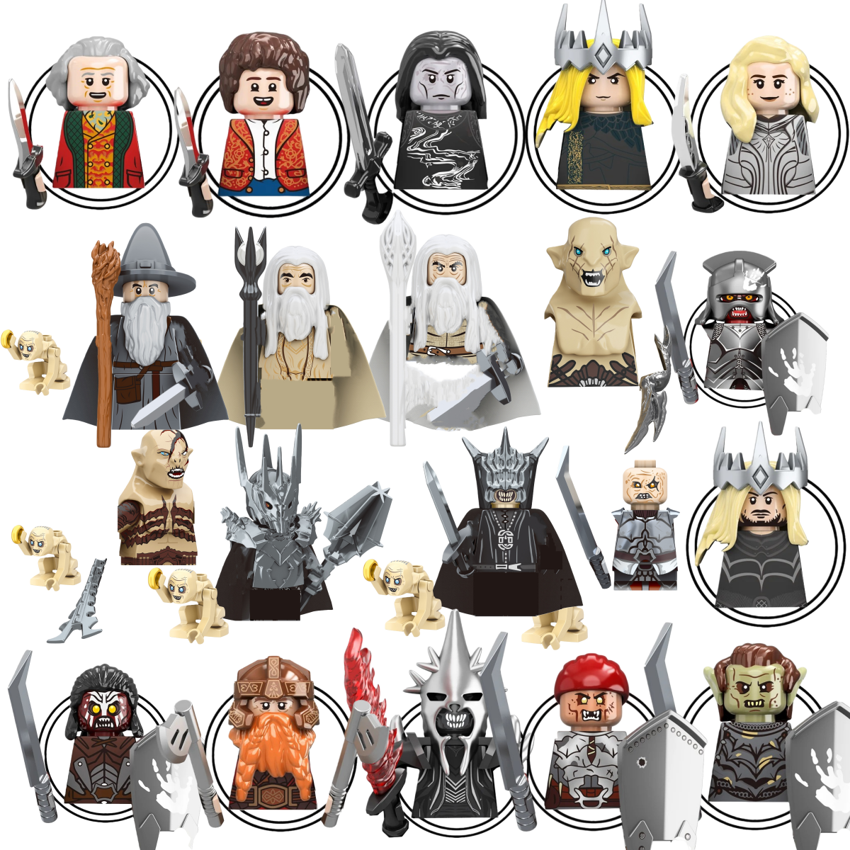 Blind Box TV6409 Mini Action F - Building Block Mini 评论和价格