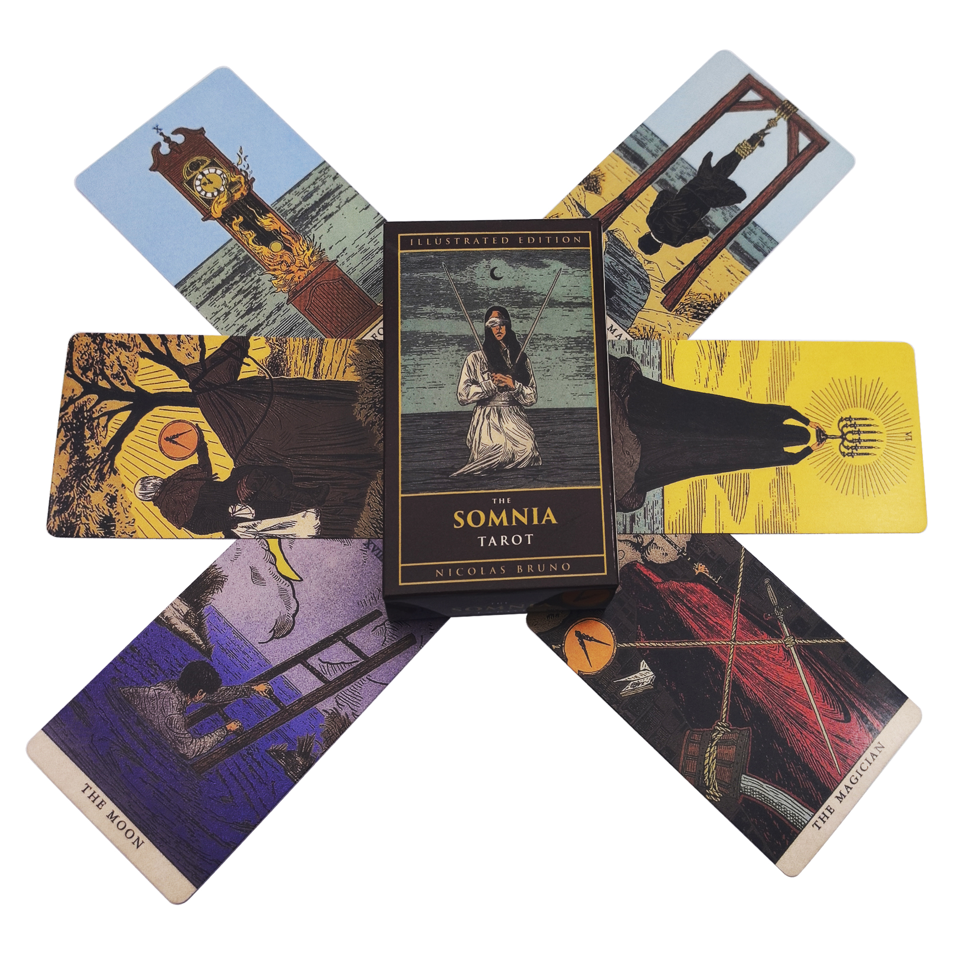 Tarot Cards Divination Deck En - Graded Card Display 评论和价格