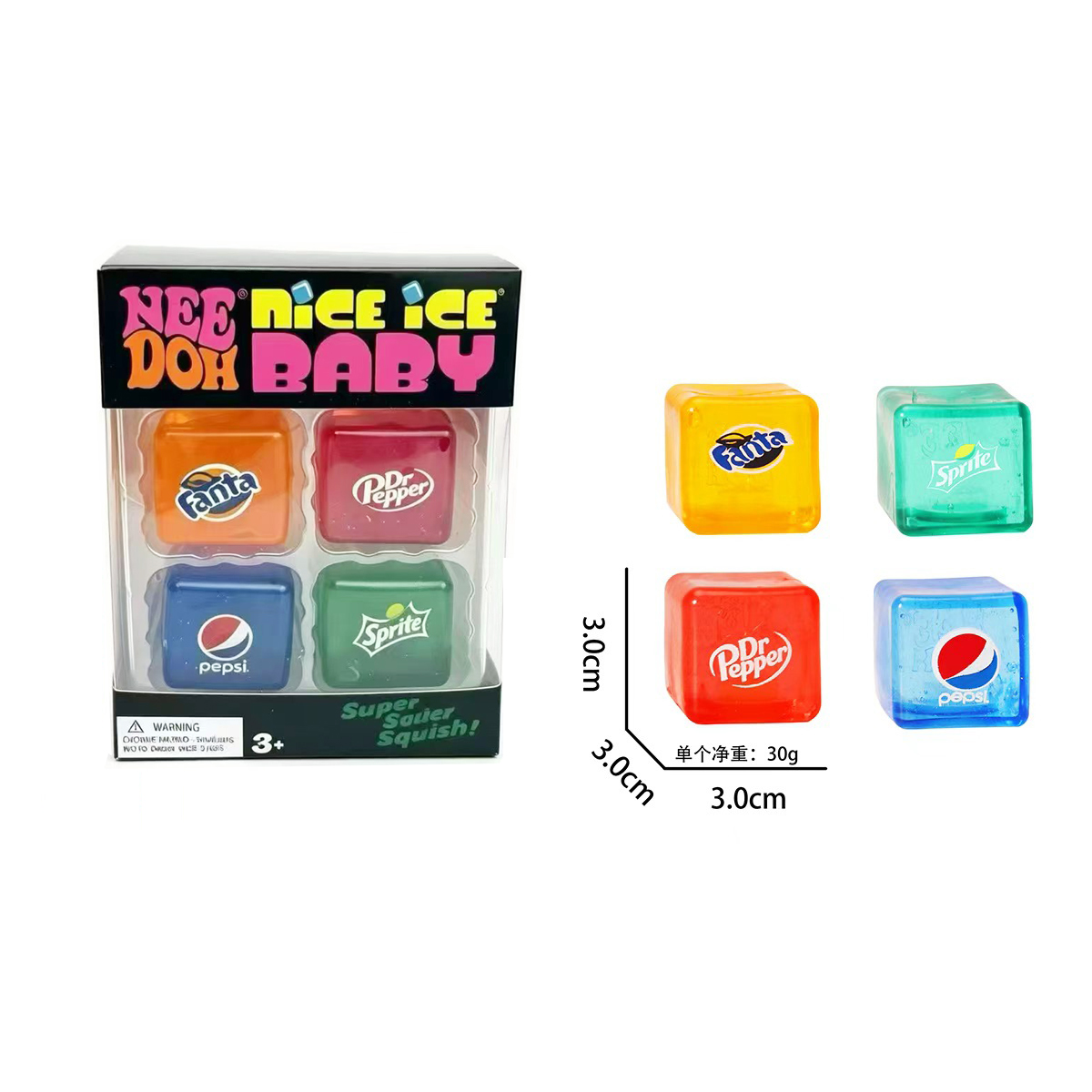 New Set /Squishy Needoh /Nice  - Fidget Cube Original 评论和价格
