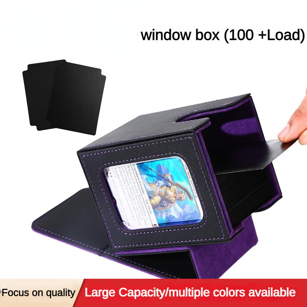 Holds 100+ Trading Card Deck B - Trading Card Binder 评论和价格