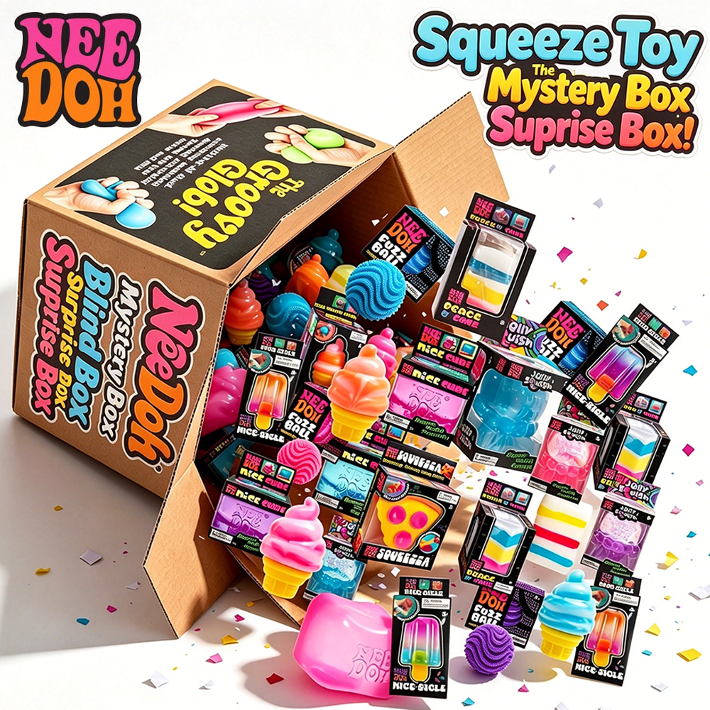 2026 NeeDoh Schylling Squeez T - Mystery Box Blind Bag 评论和价格