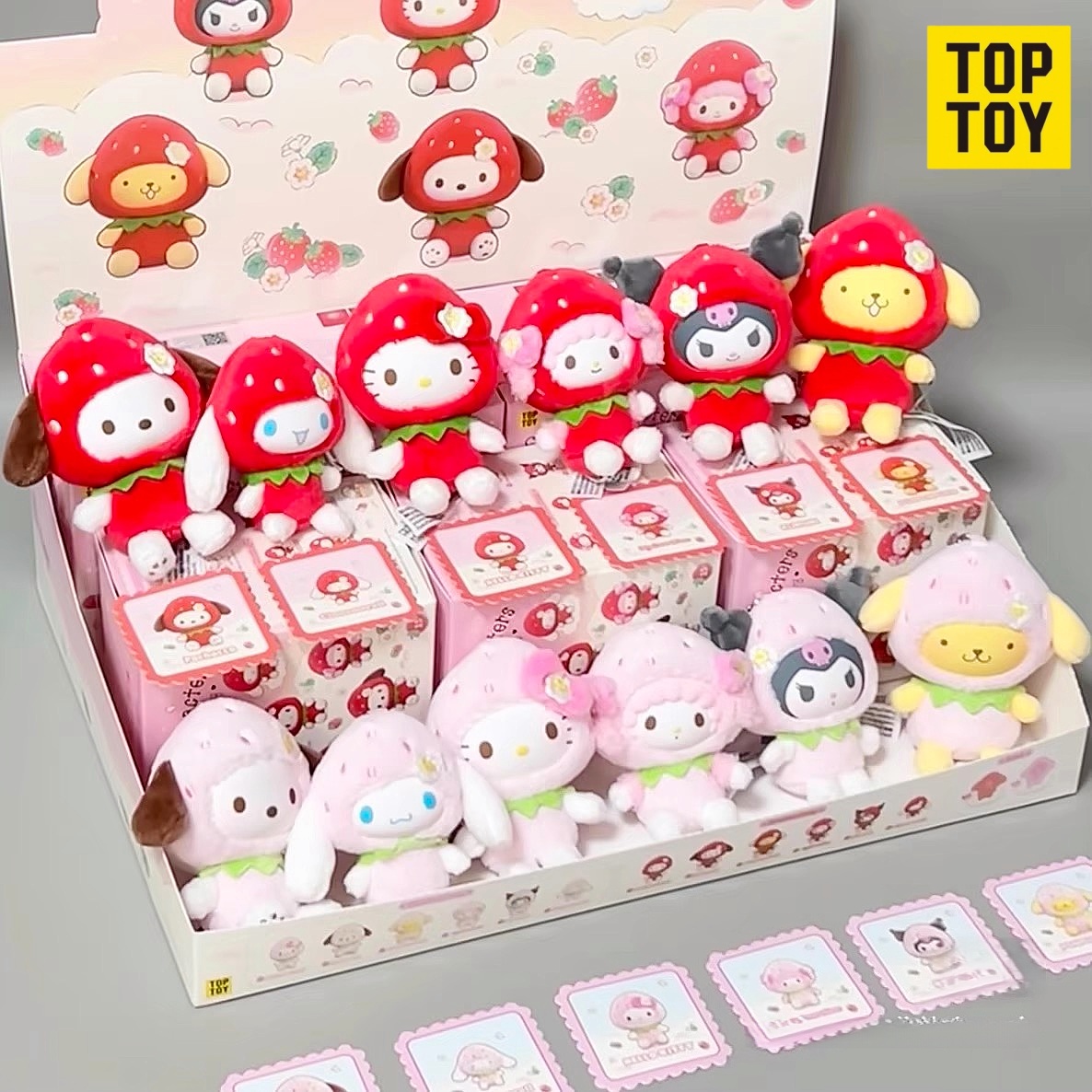 Authentic Toptoy Sanrio Strawb - Vinyl Figure Blank 评论和价格