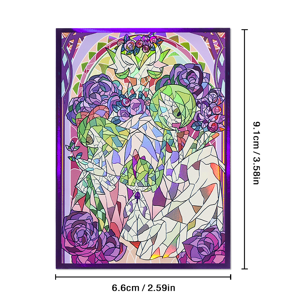 60pcs 66x91mm Multiple Styles  - Card Penny Sleeve 评论和价格
