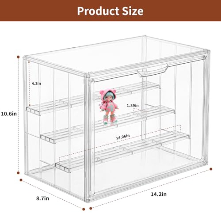Clear Acrylic Display Case Upg - Display Case Acrylic 评论和价格