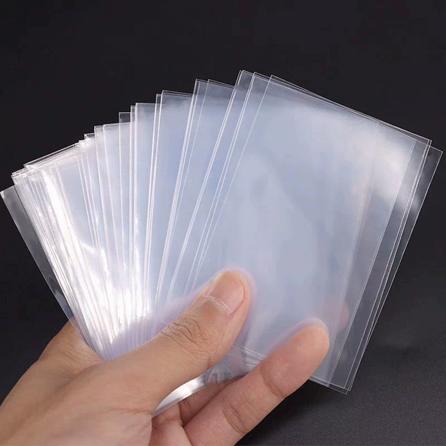 100pcs 8.8/9cm Clear Card Slee - Card Penny Sleeve 评论和价格