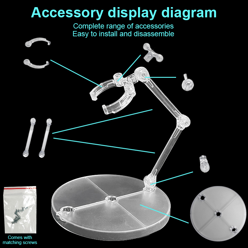 1Pc Action Figure Base Suitabl - Action Figure Stand 评论和价格