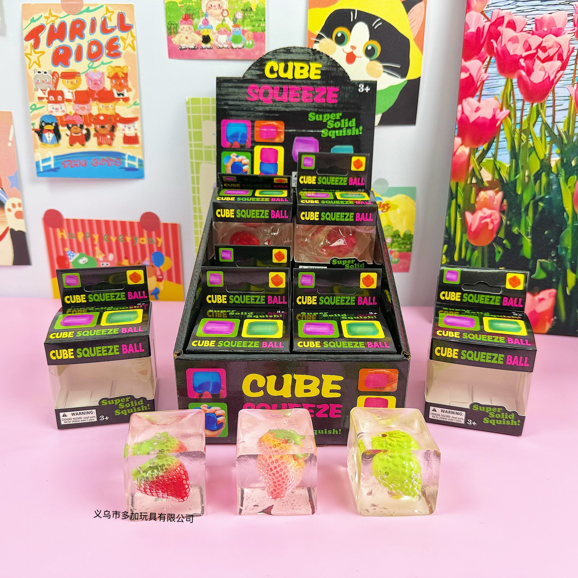 12pcs/Full Case Clear Ice Cube - Fidget Cube Original 评论和价格