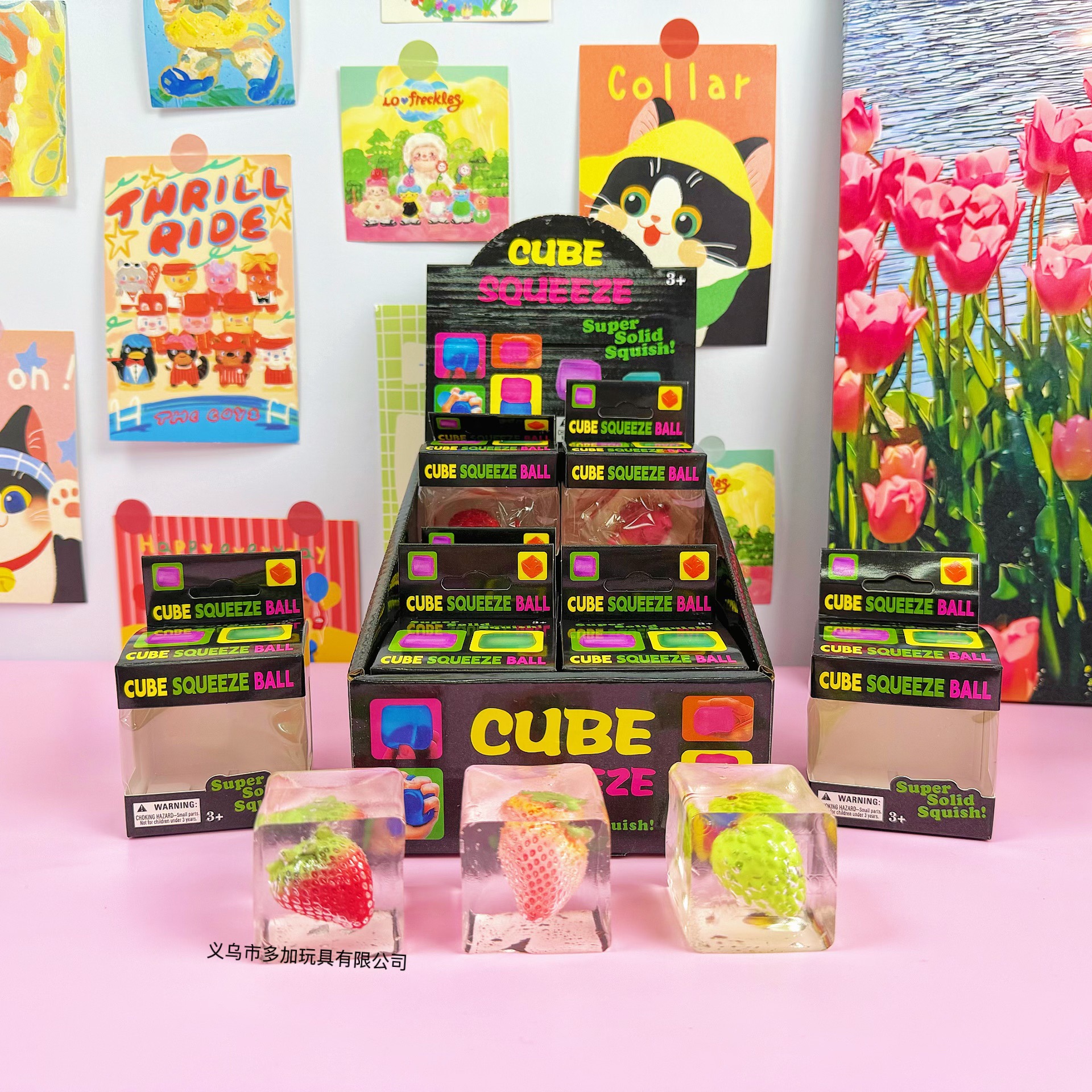 12pcs/Full Case Clear Ice Cube - Fidget Cube Original 评论和价格