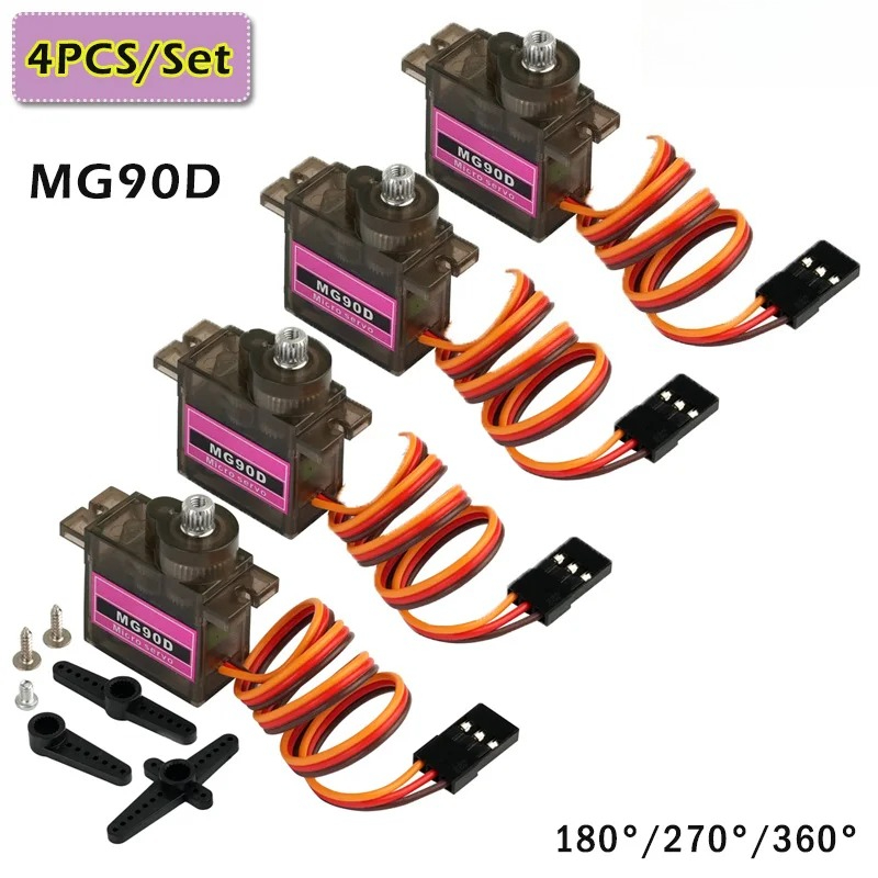 4CPS/Set 9g MG90D Micro Digita - Model Airplane Plastic 评论和价格