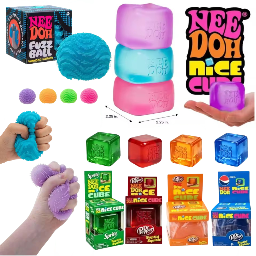 Schylling Nee Doh Nice Cube Fu - Fidget Cube Original 评论和价格