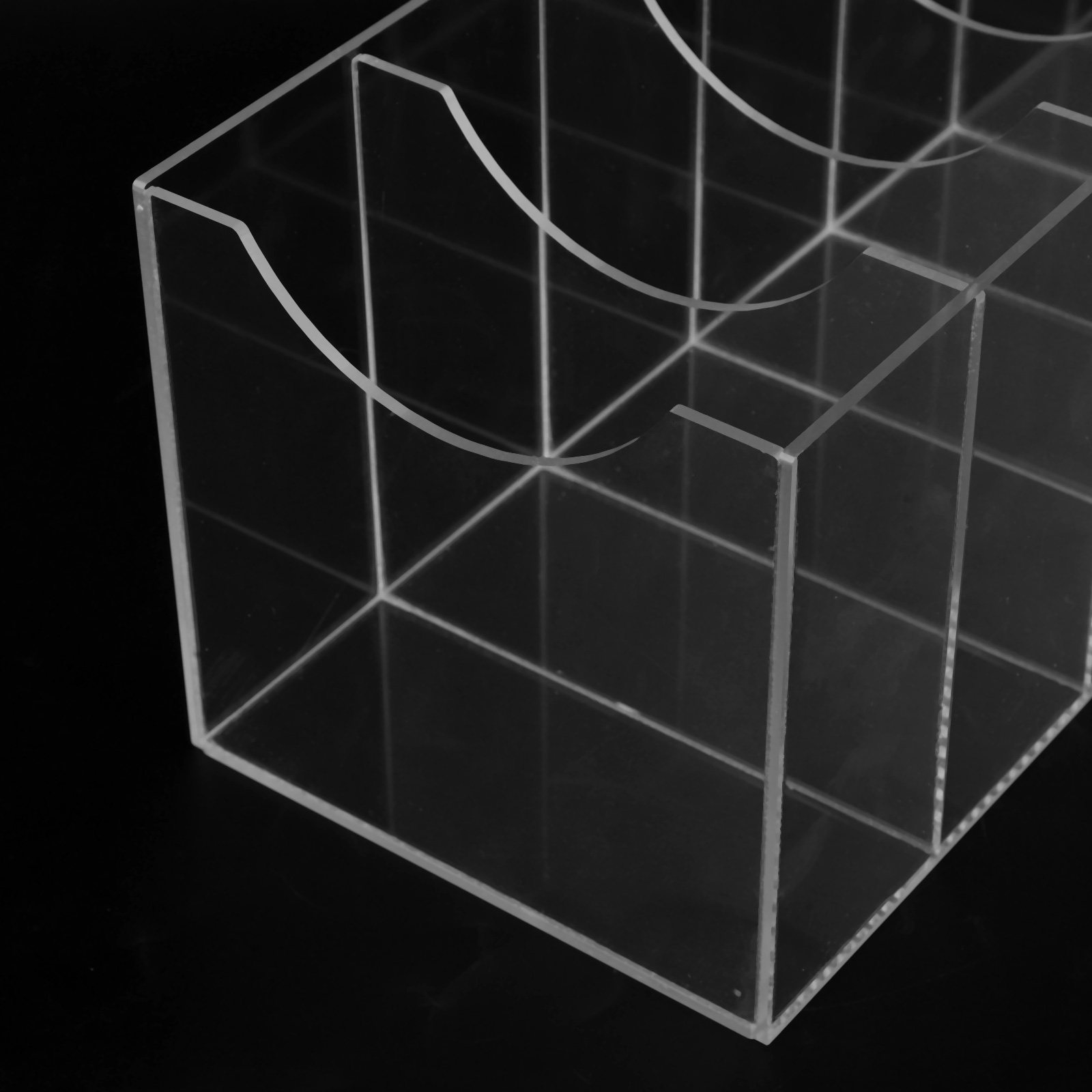 5-Compartment Acrylic Belt Org - Display Case Acrylic 评论和价格