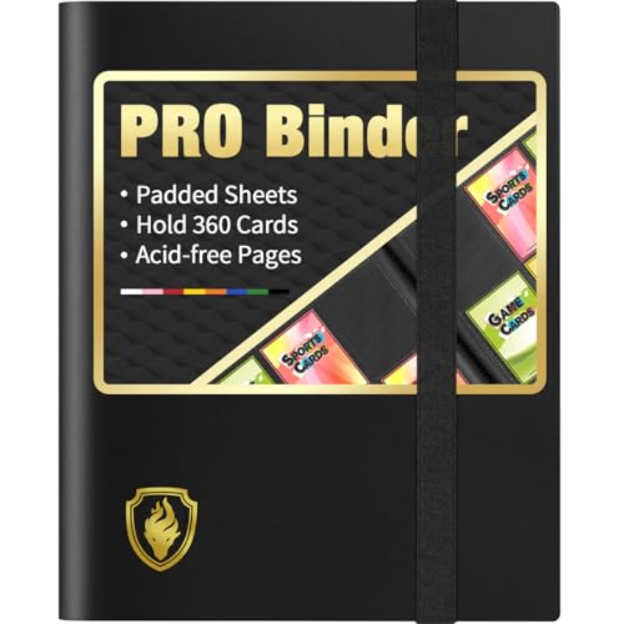 Heavy Duty Card Binder, 9 Pock - Trading Card Binder 评论和价格