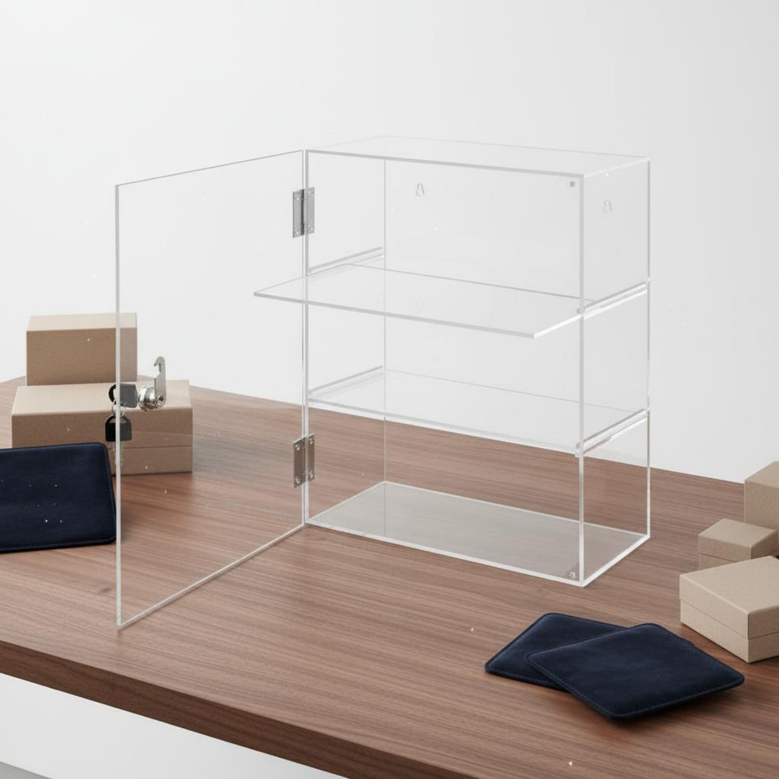 Locking Acrylic Display Case L - Display Case Acrylic 评论和价格