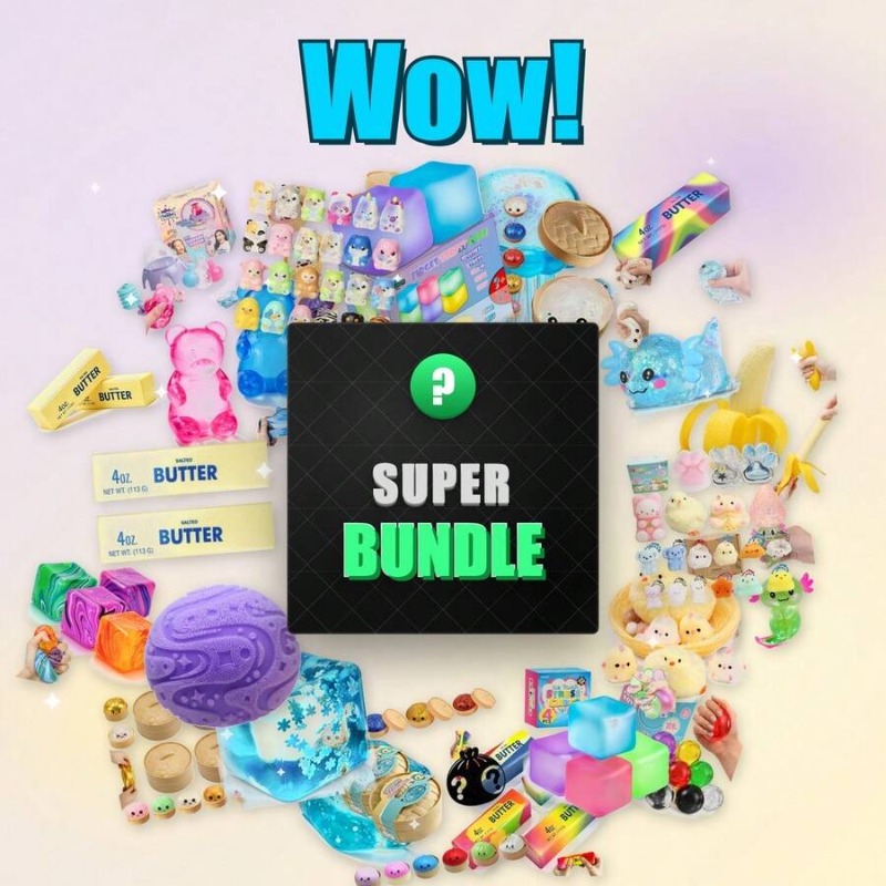 Holiday Squishy Mystery Blind  - Mystery Box Blind Bag 评论和价格