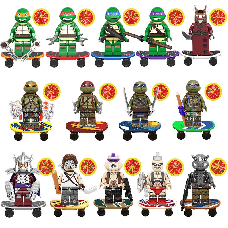 KDL831 cartoon series Teenage  - Building Block Mini 评论和价格