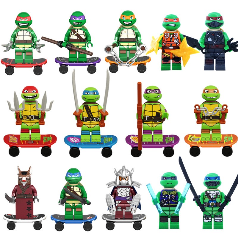 KDL831 cartoon series Teenage  - Building Block Mini 评论和价格