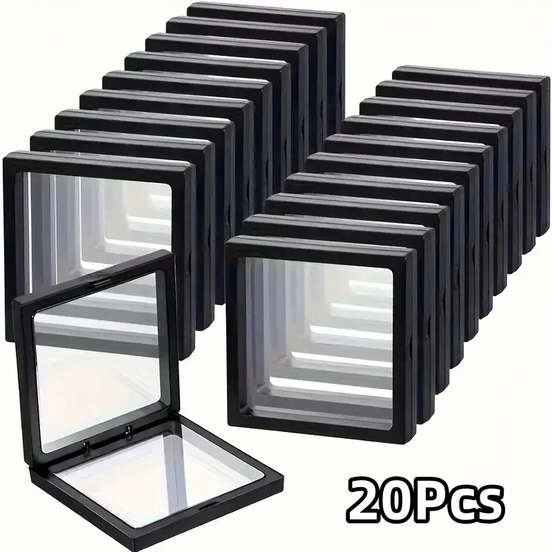 20Pcs Clearview 3D Floating Di - Display Case Acrylic 评论和价格