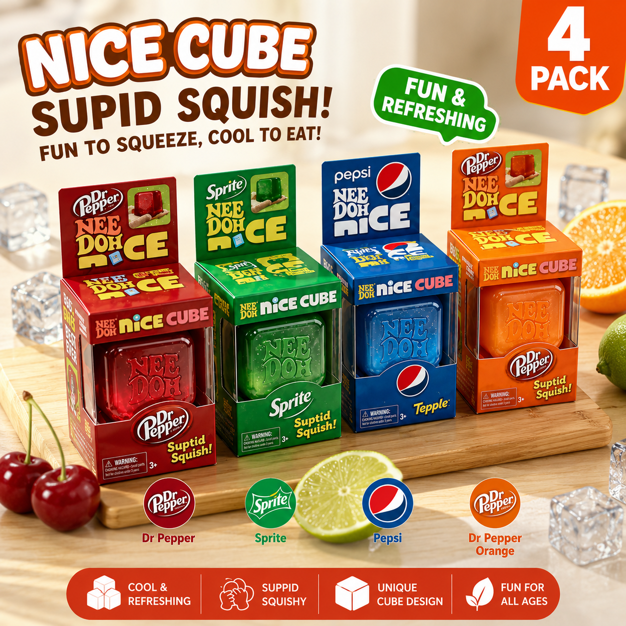 In Stock 2026 Needoh Squeeze S - Fidget Cube Original 评论和价格