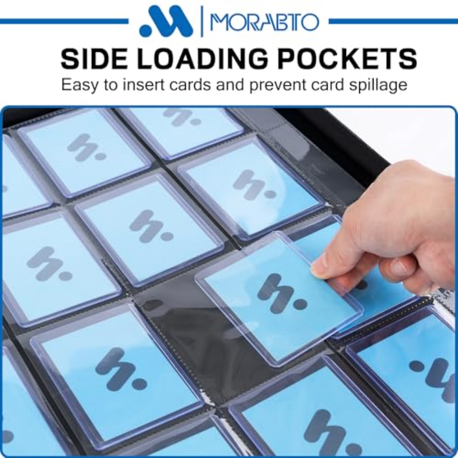 Toploader Binder Holds 640 Top - Card Top Loader 评论和价格